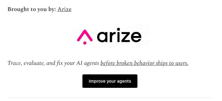 The episode post on Product Growth, brought to you by Arize